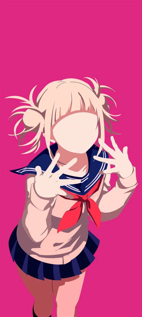 Download Minimalist Anime Phone Naruto Chibi Wallpaper | Wallpapers.com