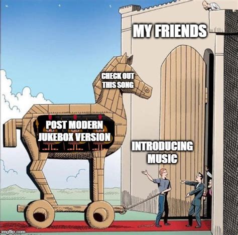 Trojan Horse Meme Template