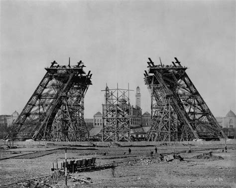 Eiffel Tower During Construction posters & prints by Corbis