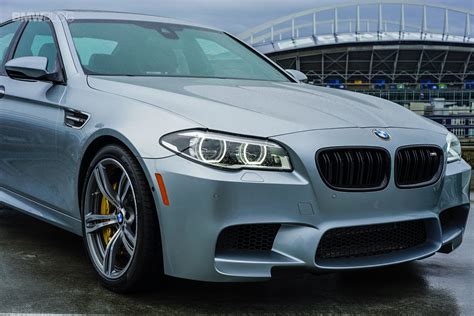 Real life photos of the 2016 BMW M5 Pure Metal Silver Edition