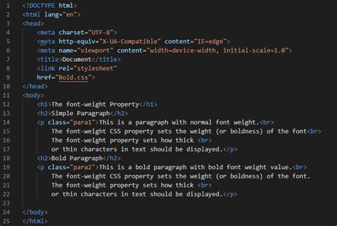 How To Bold Letters In Css - PELAJARAN