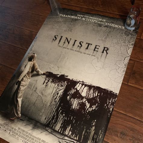 Sinister 27x40 Double Sided DS Theatrical Horror Movie Poster (2012) RARE | eBay