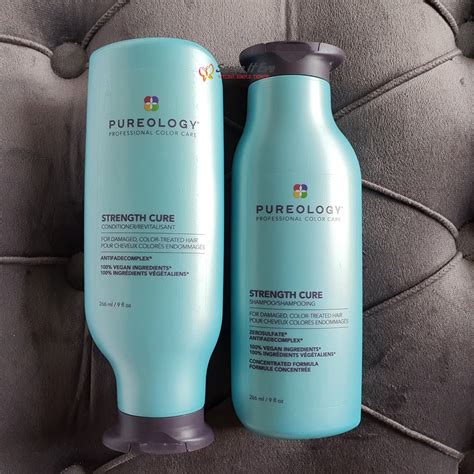 Pureology Strength Cure Shampoo & Conditioner Review