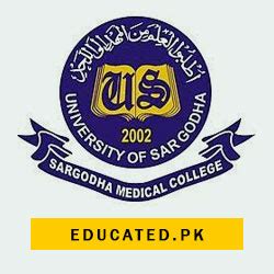 UOS Merit List 2024 BS & MS University Of Sargodha