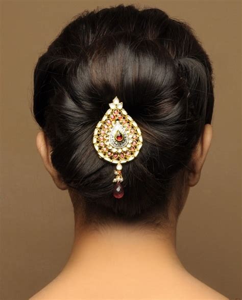 Indian Bridal Bun Hairstyles - Indian Beauty Tips