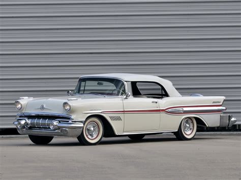 1957, Pontiac, Star, Chief, Custom, Bonneville, Convertible, 2867sdx ...