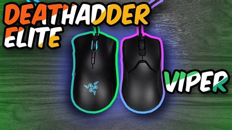 Razer Viper vs Deathadder Elite! What's Changed? - YouTube