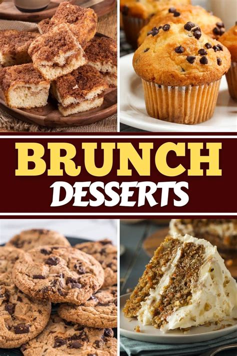 23 Best Brunch Desserts - Insanely Good