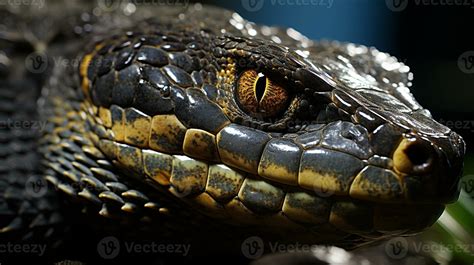 Close-up photo of a Anaconda looking in their habitat. Generative AI 29262797 Stock Photo at ...