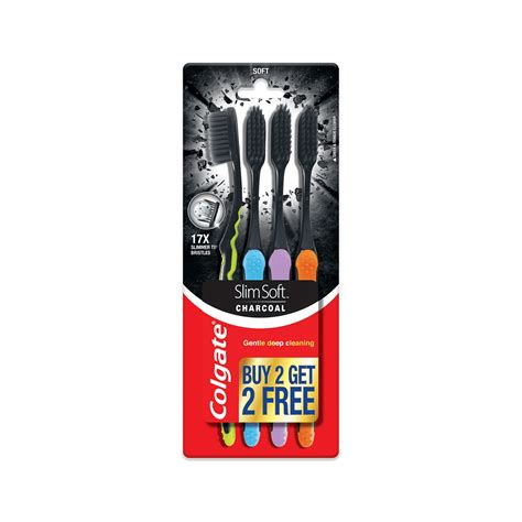 Colgate Slim Soft Charcoal Tooth Brush – Fresh Club