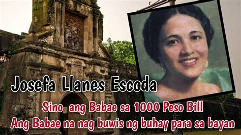 Josefa Llanes Escoda , Ang Babae sa 1000 Peso Bill - YouTube