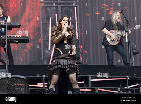 Nightwish perform live at Pinkpop Festival 2022 on June 17, 2022 in ...