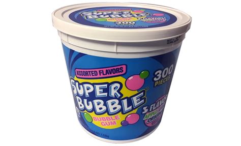 Super Bubble Grape & Apple Assorted Bubble Gum, 54 Oz - Walmart.com - Walmart.com