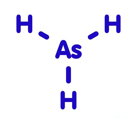 Arsine Molecule Photograph by Molekuul/science Photo Library