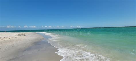 The Beach at Boca Grande Florida Stock Image - Image of leaf, grande ...