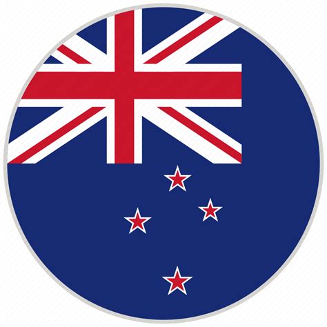 Circular, country, flag, national, national flag, new zealand, rounded icon - Download on Iconfinder