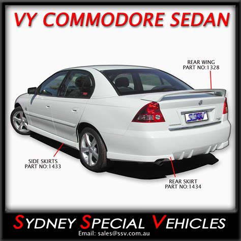 Holden Commodore VY VZ Rear Boot Ducktail Spoiler | ubicaciondepersonas ...