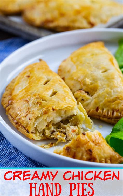 Creamy Chicken Hand Pies - Spicy Southern Kitchen