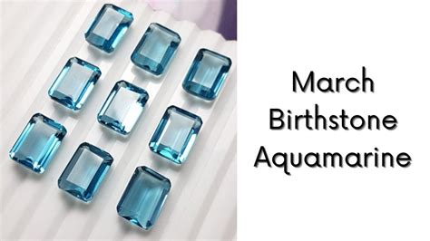 Aquamarine Gemstone: Most Beautiful and March Birthstone