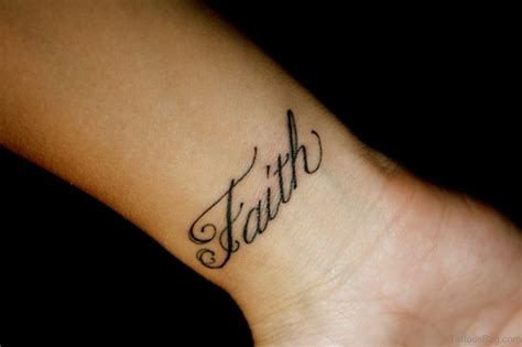 68 Latest Faith Tattoos For Wrist