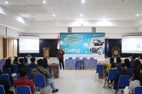 Lestari Entrepreneur Club Goes to Campus di Universitas Udayana - Bali Portal News