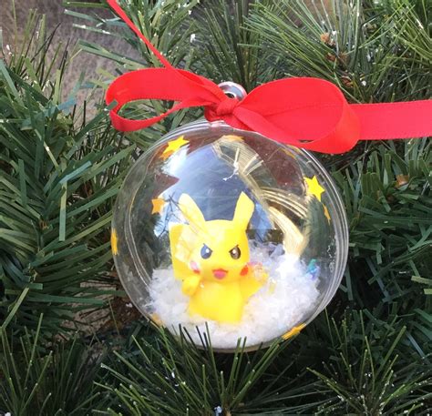 Personalized Pokemon Pikachu Christmas Ornament - Christmas Ornament ...