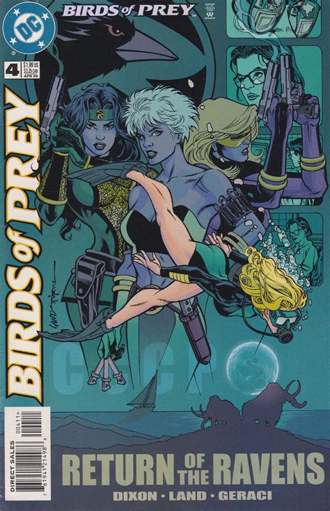 Birds Of Prey # 4 DC Comics Vol. 1 | Comic book heroines, Comic covers, Cover art