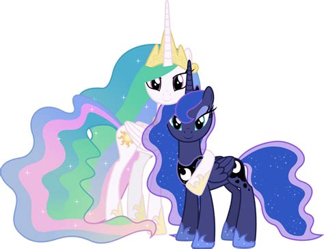 Mlp Celestia And Luna