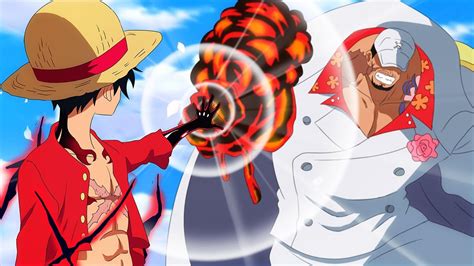 Luffy Vs Akainu! Author's Revelation of Akainu Power - One Piece - YouTube