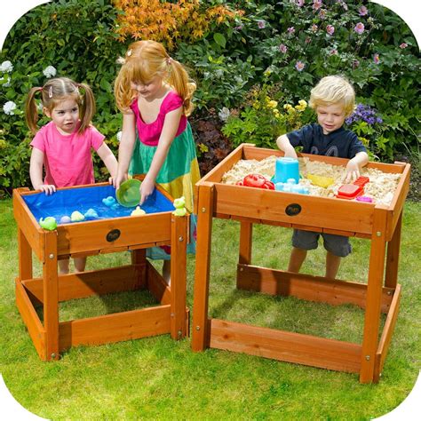 Plum® Sandy Bay Wooden Sand and Water Table Diy Picnic Table, Outdoor Picnic Tables, Outdoor ...