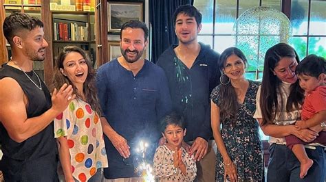 Inside Saif Ali Khan’s birthday celebration with Ibrahim, Taimur, Kareena Kapoor | Bollywood ...