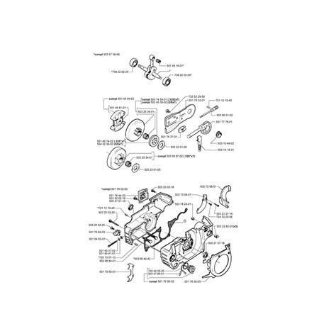 Husqvarna 51 Chainsaw (2000) Parts Diagram, Page 4