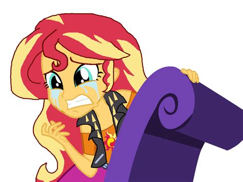 Equestria Girls Sunset Shimmer Crying