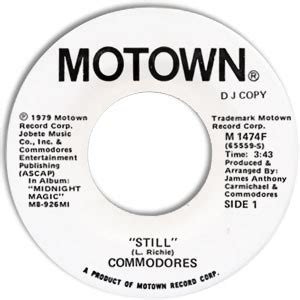 Commodores - Still (1979, Vinyl) | Discogs