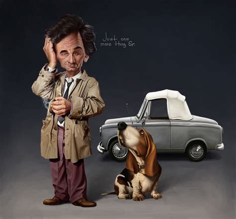 Columbo by Lucas Somariva | Illustration | 2D | Funny caricatures ...