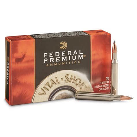 Federal, .270 Winchester, NP, 130 Grain, 20 Rounds - 97282, .270 ...