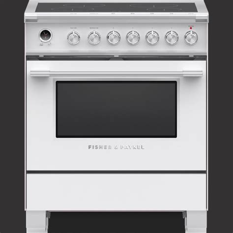 30" Classic Induction Range, 4 Zone, Self-cleaning, White – The Appliance Gallery On Bank