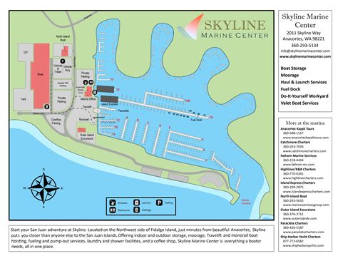 Updated Marina Map - Skyline Marine Center