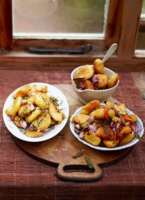 Geroosterde aardappelen, Groente maaltijden, Aardappel recepten