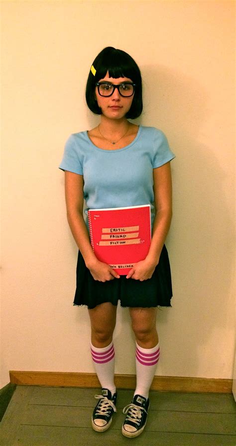 Tina Belcher from Bob's Burgers | Homemade halloween costumes, Cheap halloween costumes ...