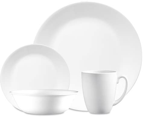 Corelle Classic Winter Frost White 16-Piece Dinnerware Set - Walmart.com - Walmart.com