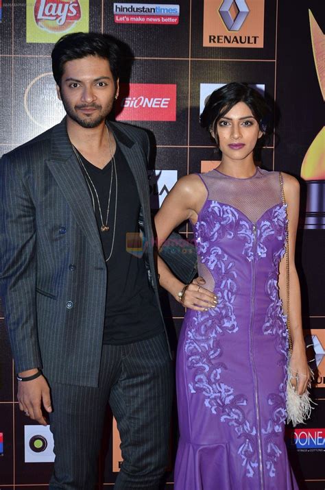 Ali Fazal, Sapna Pabbi at Producers Guild Awards 2015 in Mumbai on 11th ...