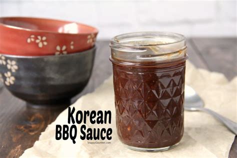 Korean BBQ Sauce - the BEST! - Snappy Gourmet