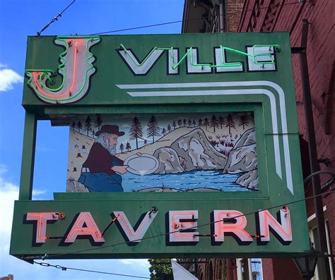 J Ville Tavern sign | Vintage neon sign in Jacksonville, Ore… | Patrick Lordan | Flickr