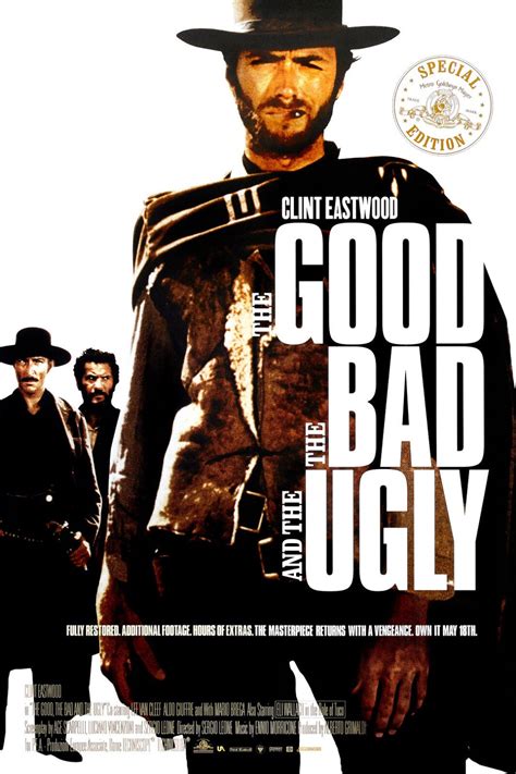 THE GOOD THE BAD AND THE UGLY CLINT EASTWOOD FILM MOVIE PRINT PREMIUM POSTER | eBay