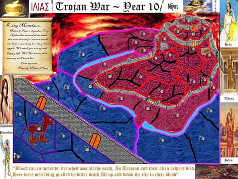 Trojan War - Year 10 Map