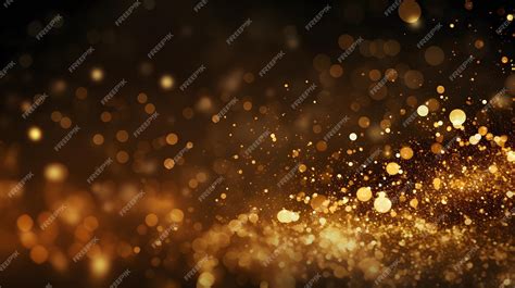 Premium AI Image | gold dust gold dust background golden dust background gold glitter