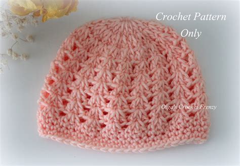 Preemie Crochet Hat Pattern Baby Hat Pattern Instant PDF