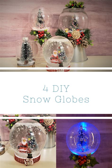 Diy Snow Globe Dollar Tree - Diy Water Heater