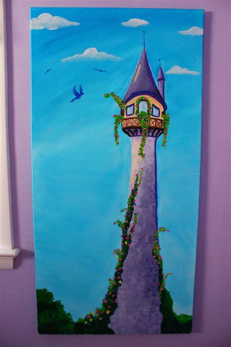 Rapunzel Tangled Painting at PaintingValley.com | Explore collection of Rapunzel Tangled Painting